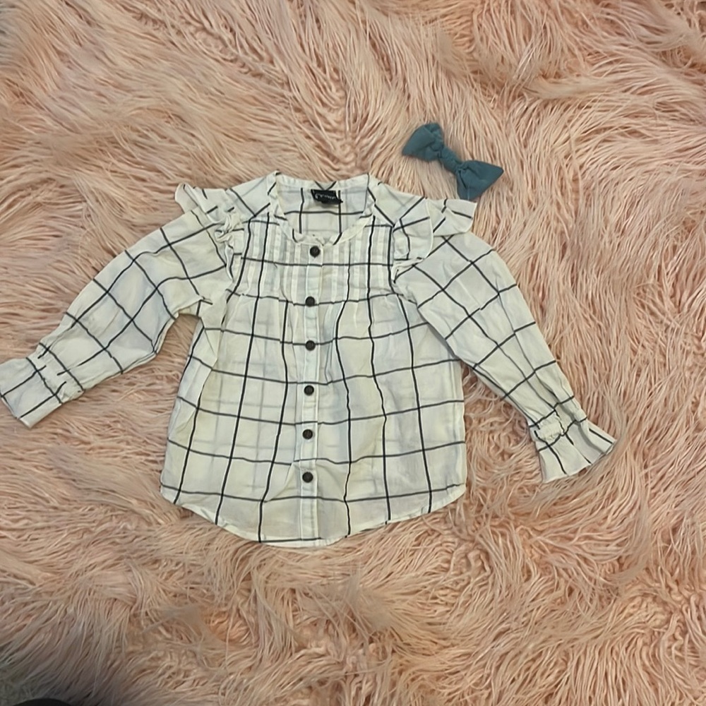 Art Class Toddler Girls Top